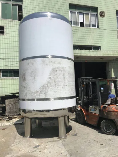 ถังผสมสแตนเลสสำหรับหมักและพัก