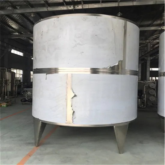 Stainless Steel Heating and Fermentation Mixing Tank