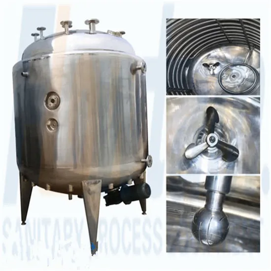 Stainless Steel Heating and Fermentation Mixing Tank